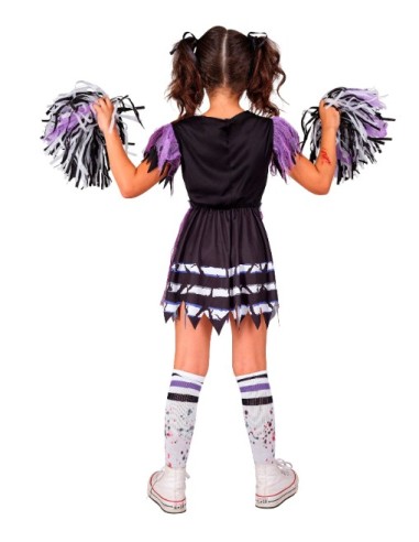 DISFRAZ DE ZOMBIE CHEERLEADER INFANTIL