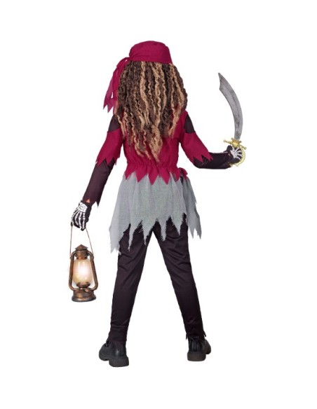 DISFRAZ DE ESQUELETO PIRATA INFANTIL