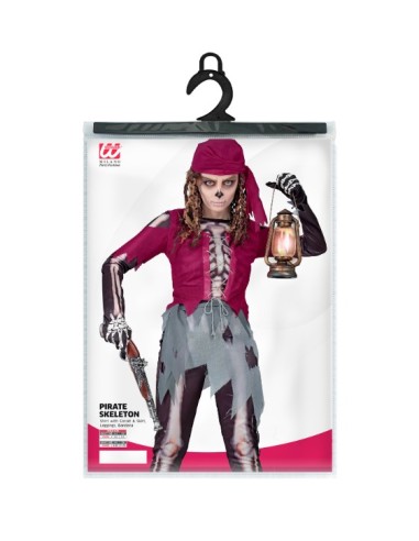 DISFRAZ DE ESQUELETO PIRATA INFANTIL