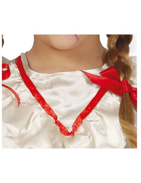 DISFRAZ DE MUÑECA POSEÍDA ANNABELLE INFANTIL