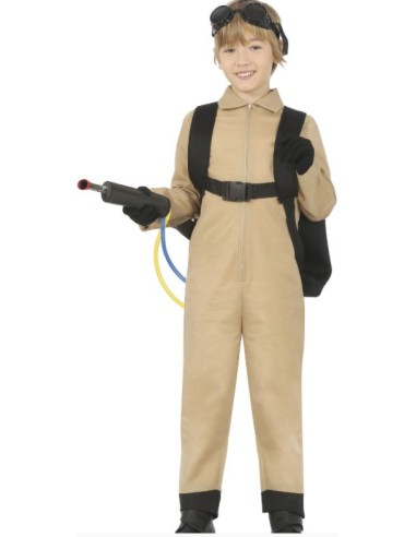 DISFRAZ DE CAZAFANTASMA INFANTIL