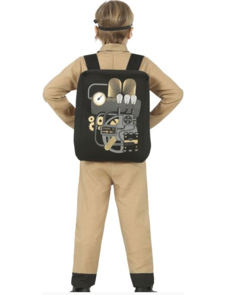 DISFRAZ DE CAZAFANTASMA INFANTIL