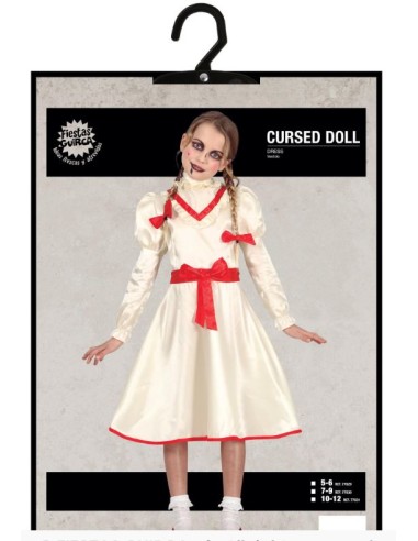 DISFRAZ MUÑECA MALDITA INFANTIL