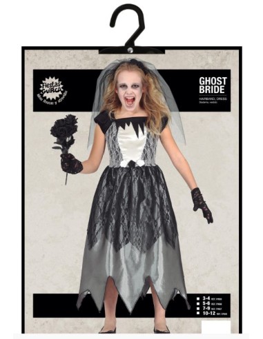 DISFRAZ DE NOVIA CADÁVER