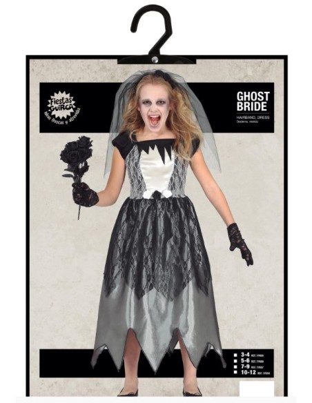 DISFRAZ DE NOVIA CADÁVER