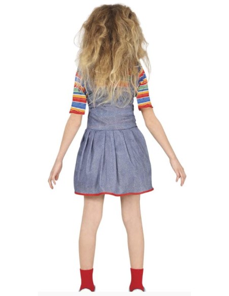 DISFRAZ DE MUÑECA DIABÓLICA INFANTIL