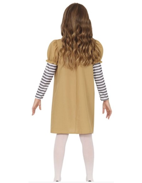 DISFRAZ DE MUÑECA PSICÓPATA MEGAN INFANTIL