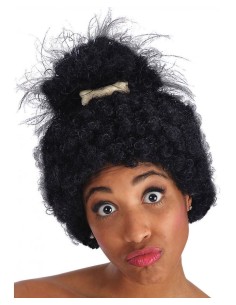 PELUCA AFRO CON HUESO