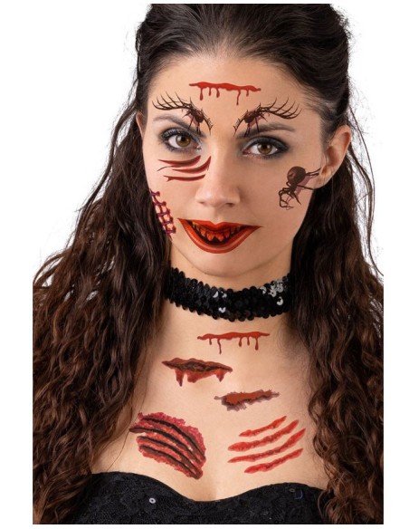 TATUAJES ARAÑAS Y HERIDAS