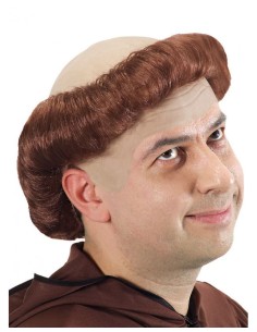 PELUCA DE FRAILE DE LÁTEX