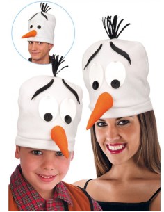 SOMBRERO MUÑECO DE NIEVE