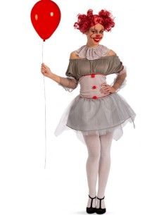 DISFRAZ DE PAYASO TERRORÍFICO MUJER