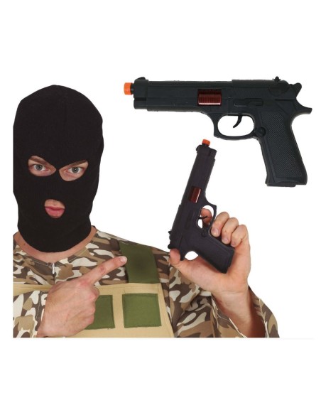 PISTOLA NEGRA 23 CM
