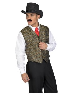 CHALECO CROUPIER VAQUERO