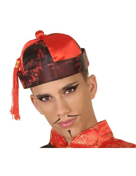 GORRO ORIENTAL ROJO