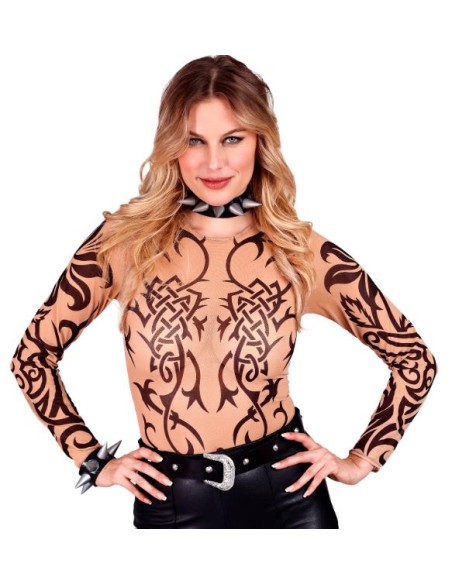 CAMISETA TATUAJES TRIVAL MUJER       