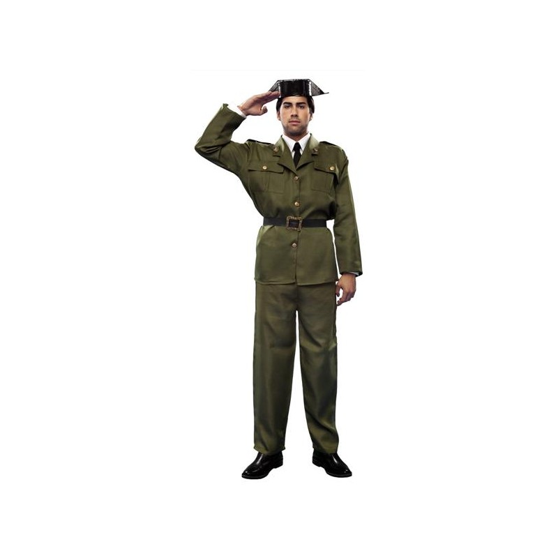 Disfraz de Guardia Civil con tricornio para hombre