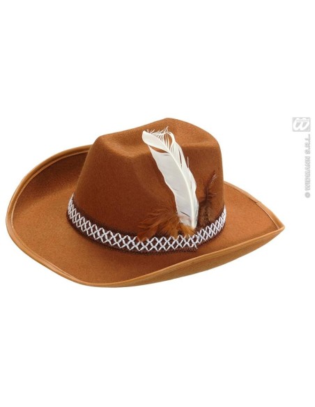 SOMBRERO VAQUERO INFANTIL MARRÓN