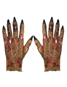 GUANTES DE ZOMBIE DE LÁTEX