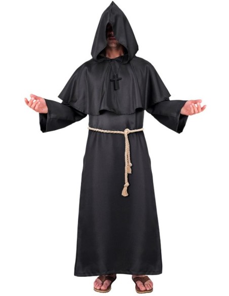 DISFRAZ DE MONJE OSCURO ADULTO