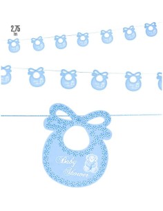 GUIRNALDA DE BABERO AZUL