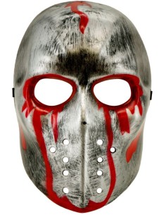 CARETA HOCKEY ENSANGRENTADA