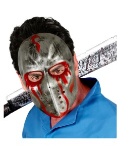 CARETA HOCKEY ENSANGRENTADA 2