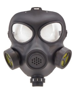 MÁSCARA DE GAS PLÁSTICO
