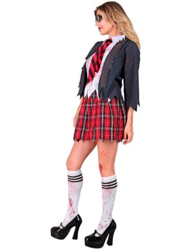 DISFRAZ DE COLEGIALA ZOMBIE ADULTO