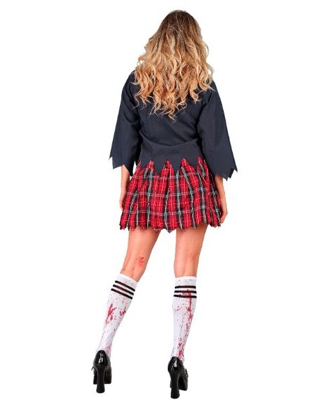 DISFRAZ DE COLEGIALA ZOMBIE ADULTO DISFRAZ DE COLEGIALA ZOMBIE ADULTO