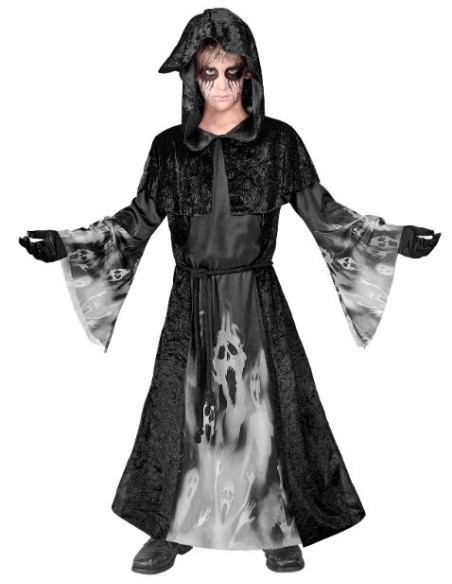 DISFRAZ FANTASMA OSCURO INFANTIL