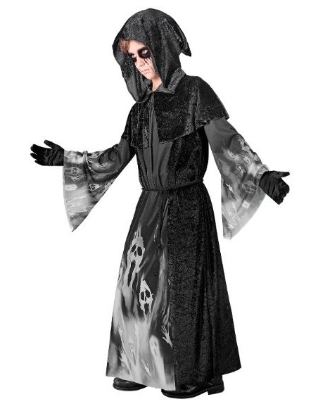 DISFRAZ FANTASMA OSCURO INFANTIL