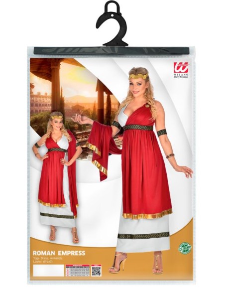 DISFRAZ DE EMPERATRIZ ROMANA ADULTO