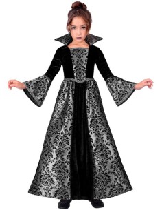 DISFRAZ DE VAMPIRESA OSCURA INFANTIL