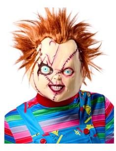 CARETA CHUCKY CON PELO