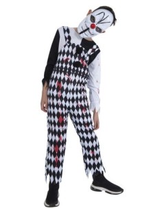 DISFRAZ ARLEQUÍN SANGRIENTO INFANTIL