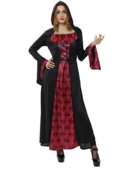 DISFRAZ VAMPIRESA MISTERIOSA ADULTO
