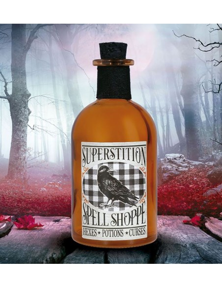 BOTELLA DE VENENO DE CRISTAL 