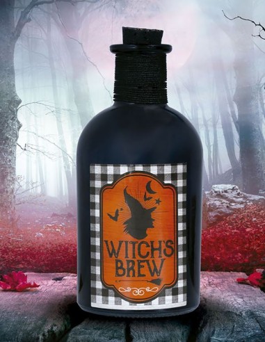 BOTELLA DE VENENO DE CRISTAL 