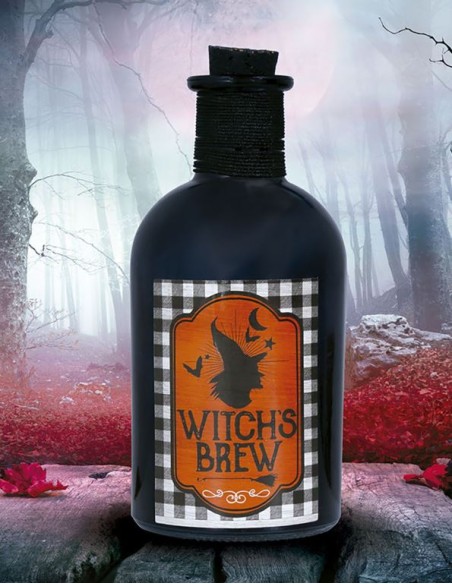 BOTELLA DE VENENO DE CRISTAL 