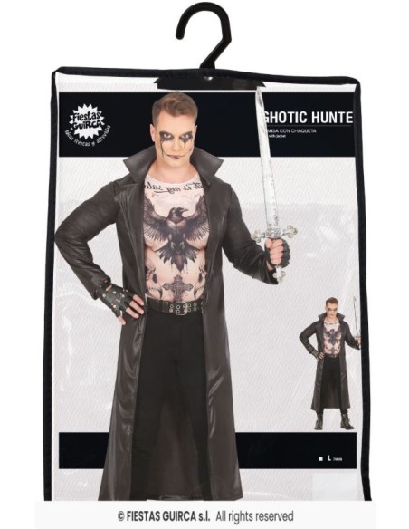DISFRAZ DE CAZADOR GÓTICO ADULTO