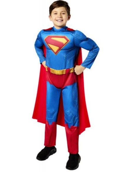 DISFRAZ DE SUPERMAN MOVIE DELUXE INFANTIL