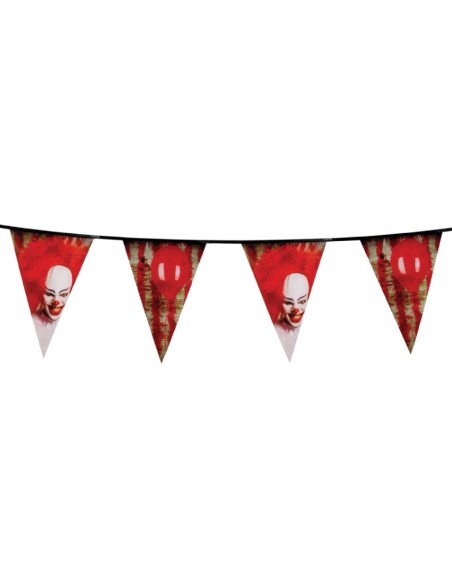 BANDERINES DE PAYASO DE TERROR