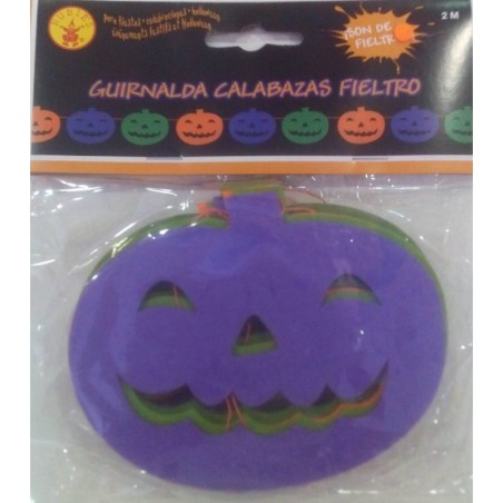 GUIRNALDA CALABAZA FIELTRO                        