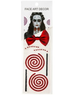 TATUAJES DE ROSTRO ESPIRAL CON BRILLANTES 2