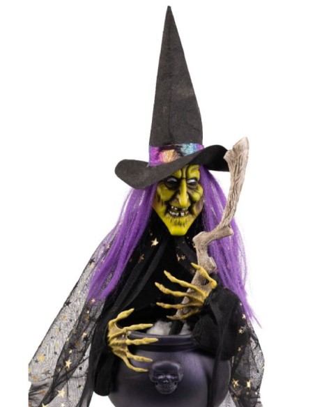 BRUJA CON CALDERO ANIMADA