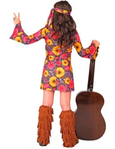 DISFRAZ DE HIPPIE NIÑA 2