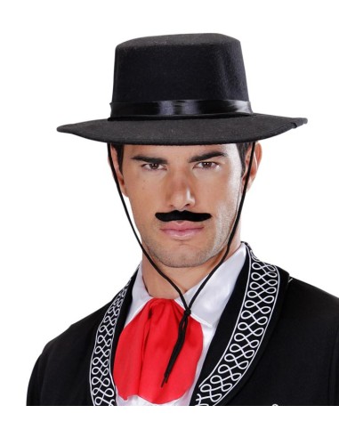 SOMBRERO GAUCHO DE FIELTRO CEPILLADO