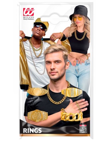 ANILLOS ORO RAPEROS