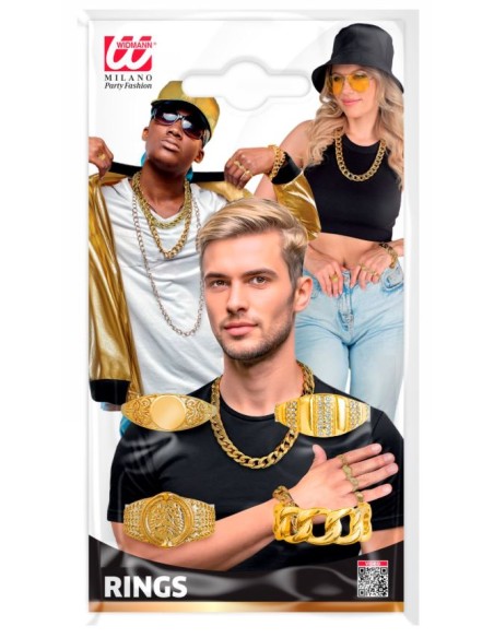 ANILLOS ORO RAPEROS